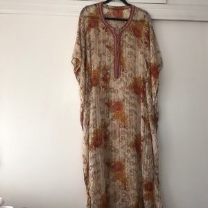 Vintage Sheer Floral Tunic